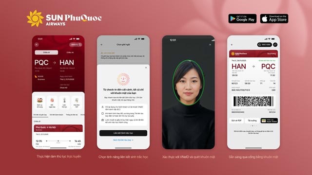 Ứng dụng Sun PhuQuoc Airways