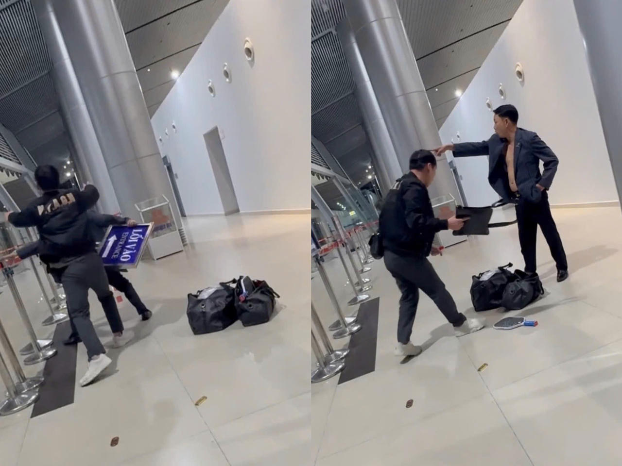 Tạm giữ một hành khách gây rối tại sân bay Cát Bi 