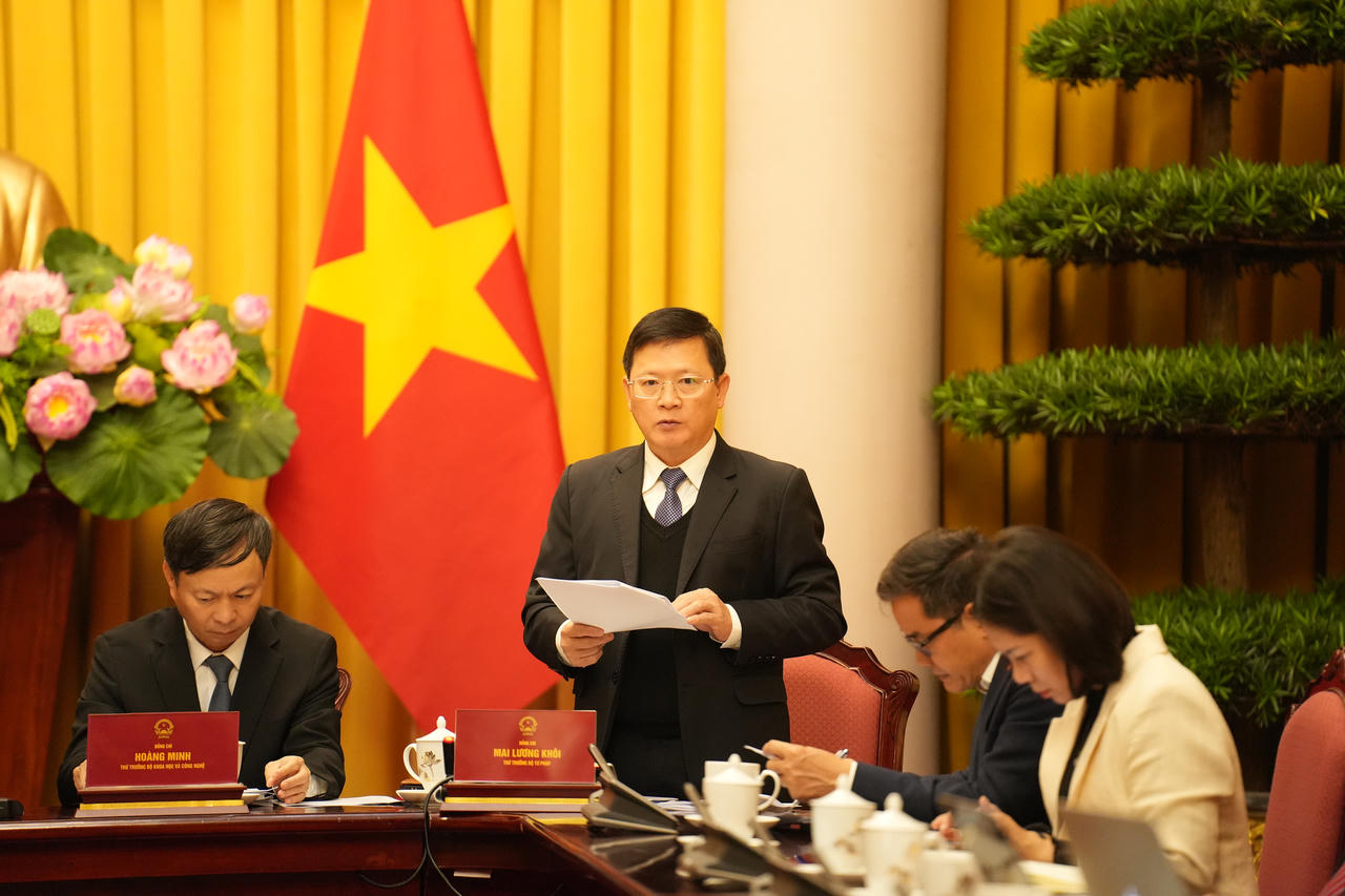 Thứ trưởng Bộ Tư pháp Mai Lương Khôi.