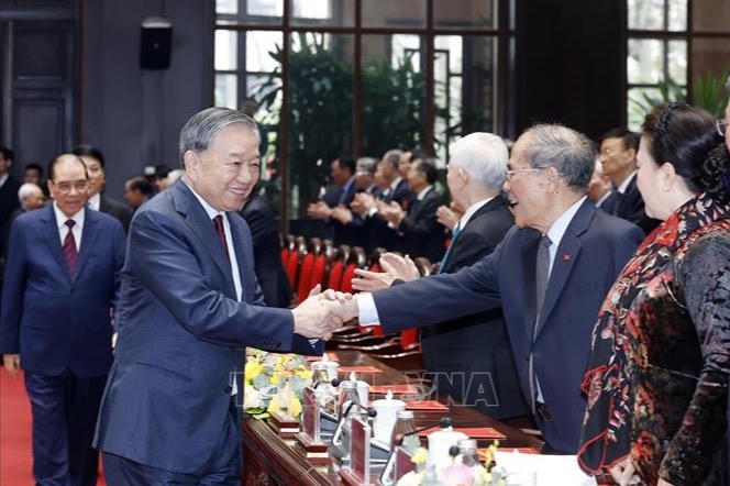 Tổng Bí thư Tô Lâm dự kỷ niệm 60 năm Ngày truyền thống Ngành Nội chính Đảng