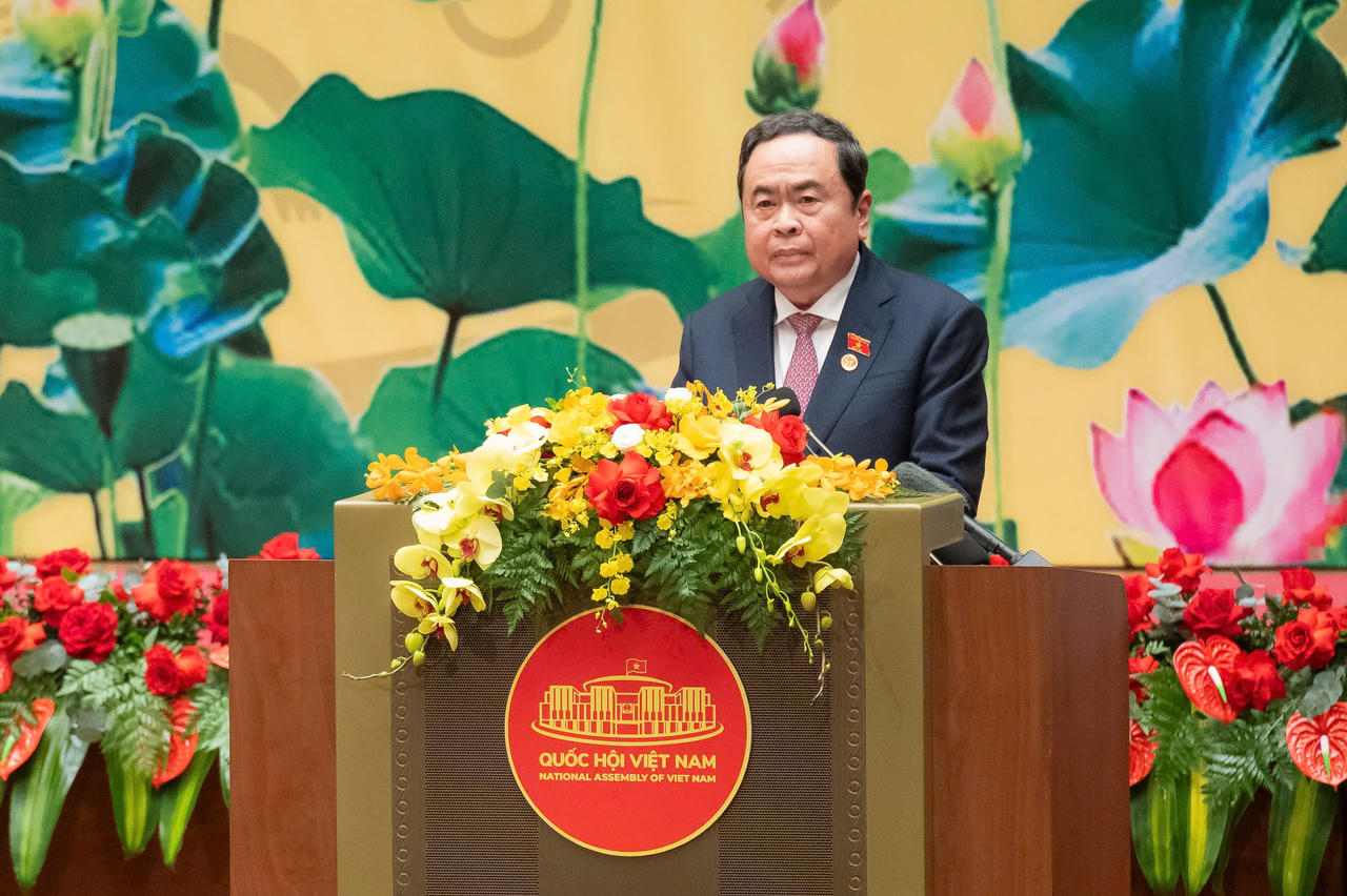 Chủ tịch Quốc hội Trần Thanh Mẫn.
