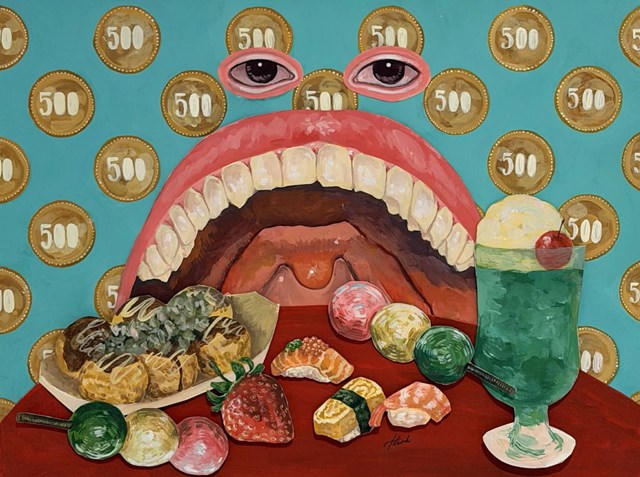 Tác phẩm "Weight gain" của tác giả Nguyễn Minh Hạnh - Học sinh Tài năng Trung tâm GATE.