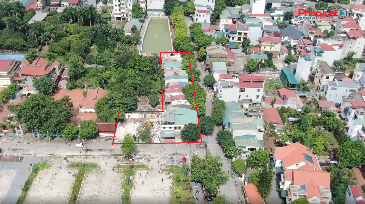 Hình ảnh khu ki-ốt thuộc thôn Đìa, xã Nam Hồng (cũ) nay là xã Phúc Thịnh, TP.Hà Nội.