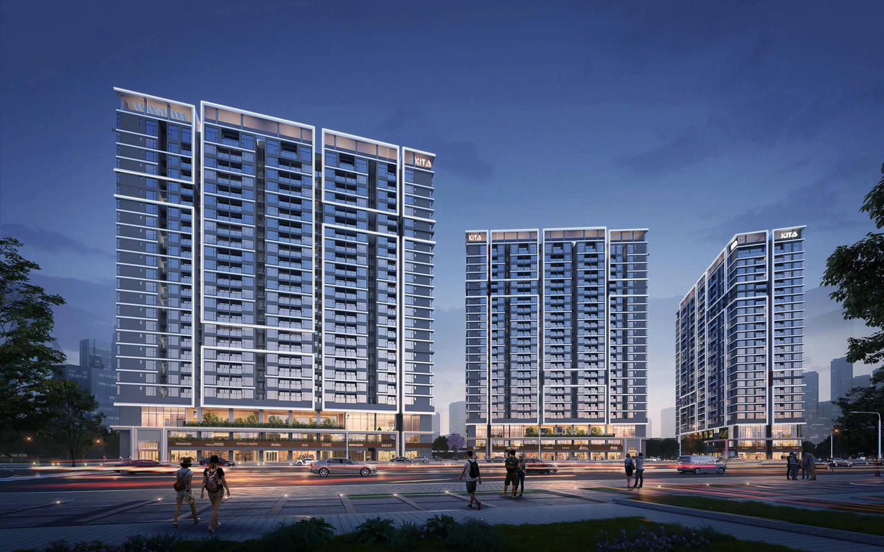 Trong năm 2025, KITA Group mở ra những chương tiếp theo của hành trình kiến tạo khi khởi động đồng loạt nhiều dự án. (Ảnh: Dự án KITA Võ Văn Kiệt)