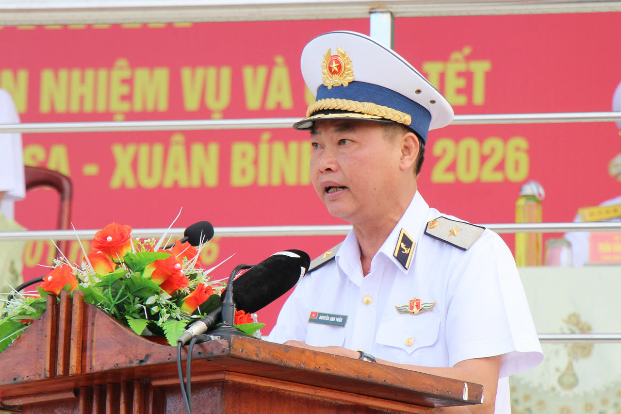 Chuẩn Đô đốc Nguyễn Anh Tuấn, Tư&nbsp; lệnh Vùng 4 Hải quân.