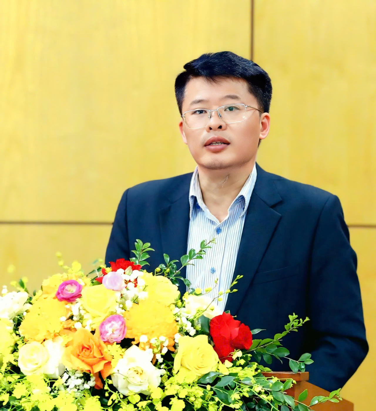 Giám đốc Báo và Phát thanh, Truyền hình Bắc Ninh Nguyễn Trung Hiền phát động cuộc thi.