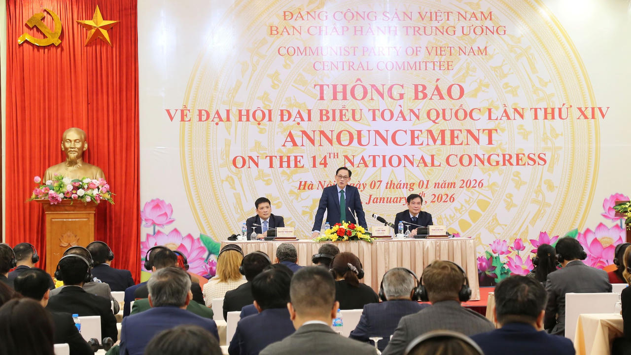 Thông báo tới các Cơ quan đại diện ngoại giao nước ngoài về Đại hội Đảng toàn quốc lần thứ XIV