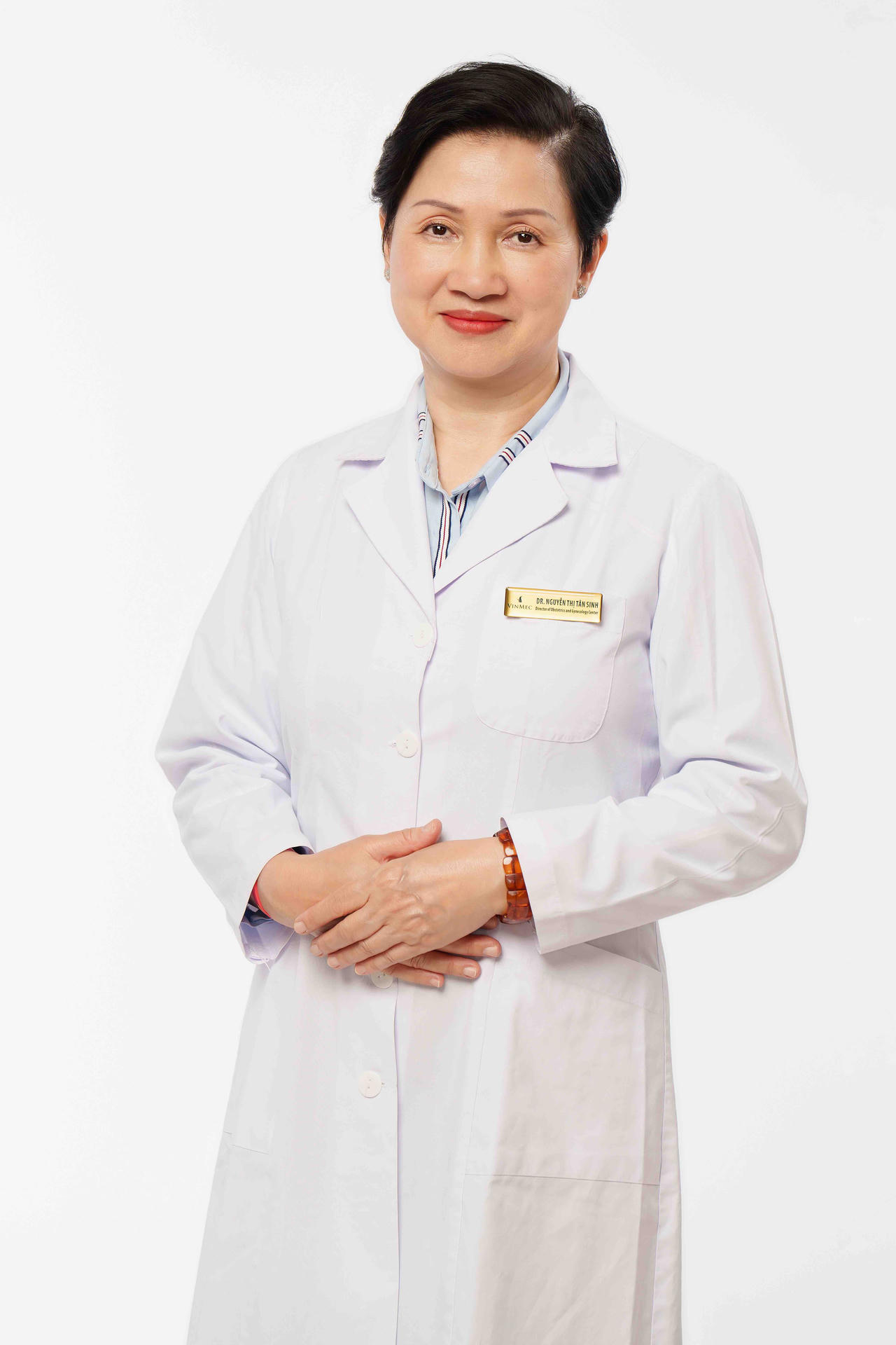 Chân dung bác sĩ Nguyễn Thị Tân Sinh.