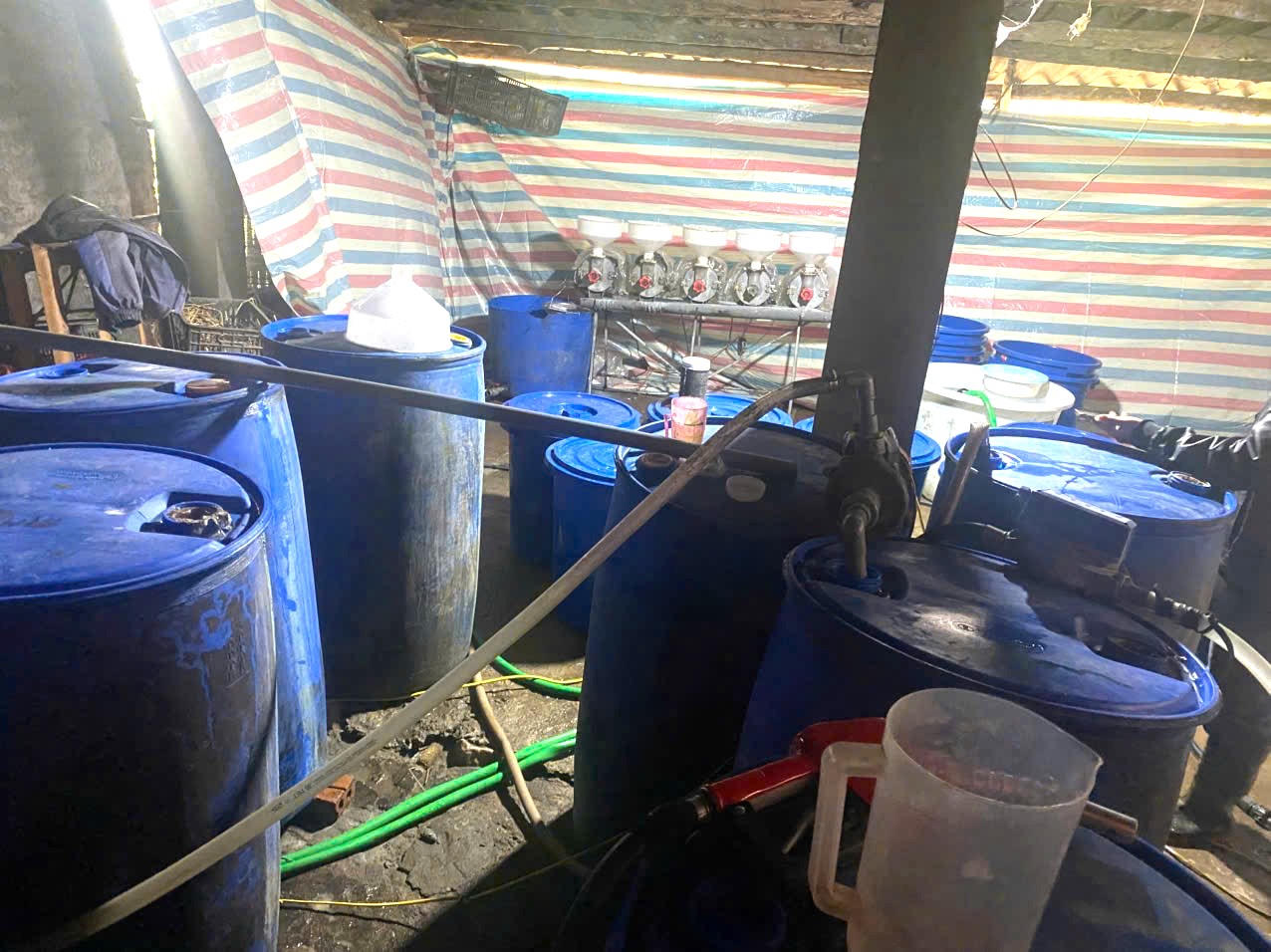 Khu vực sản xuất rượu