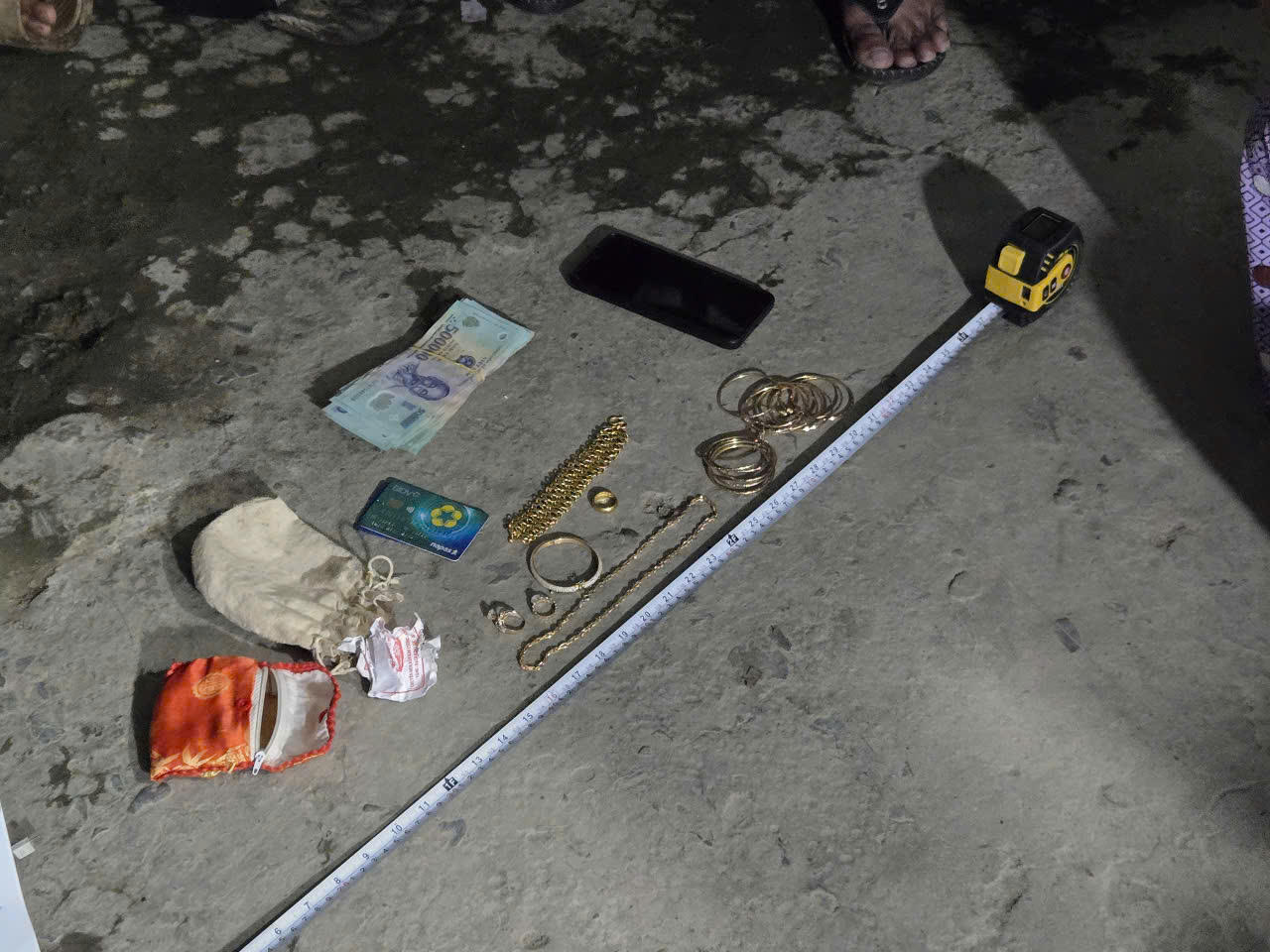 Tang vật thu giữ