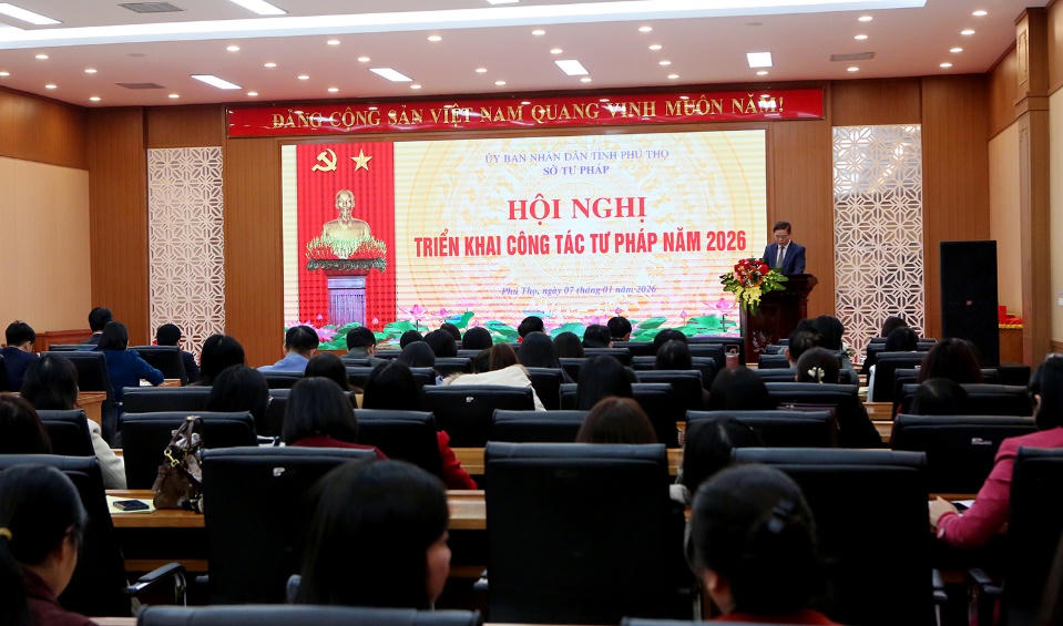Toàn cảnh Hội nghị. Ảnh: phutho.gov.vn