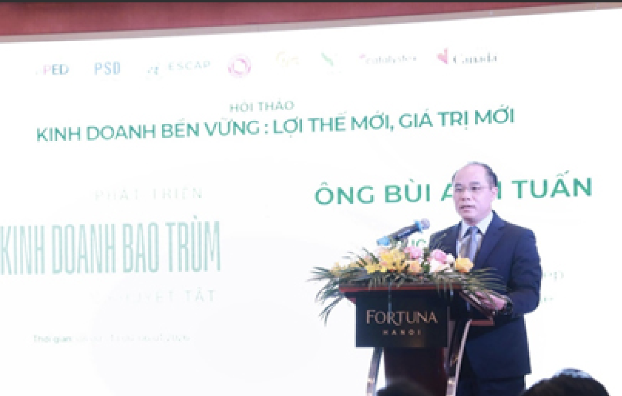 Ông Bùi Anh Tuấn - Cục trưởng Cục Phát triển DNTN và KTTT.