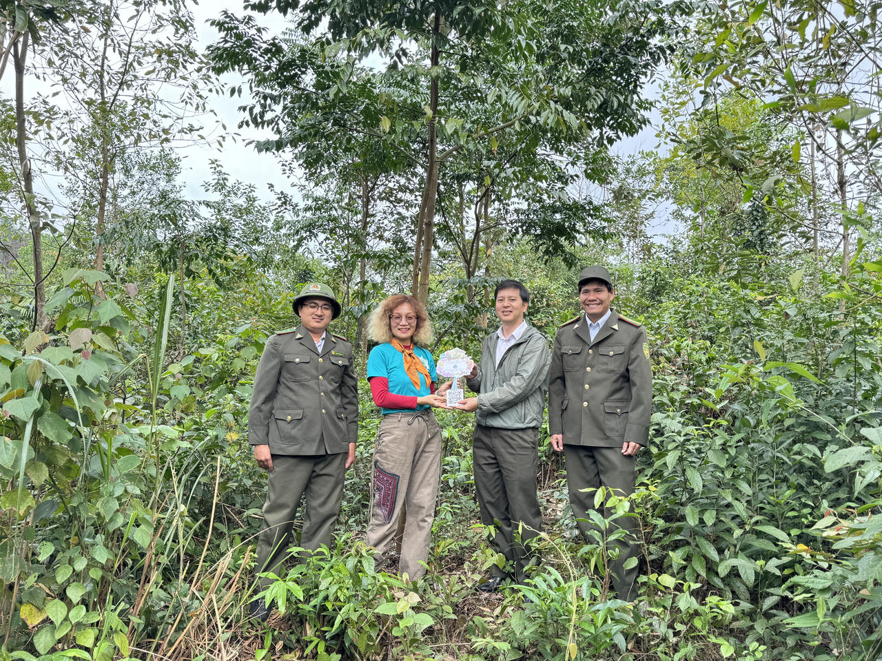 Cuối năm 2025, Gaia đã tổ chức nghiệm thu các khu rừng trồng tại Vườn Quốc gia Xuân Liên (Thanh Hóa), đánh dấu một cột mốc quan trọng trong hành trình phục hồi rừng đầu nguồn tại khu vực này.