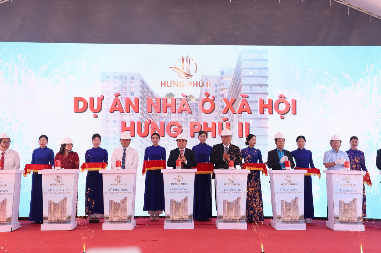 Khởi công hơn 1.000 căn nhà ở xã hội tại Bắc Nha Trang