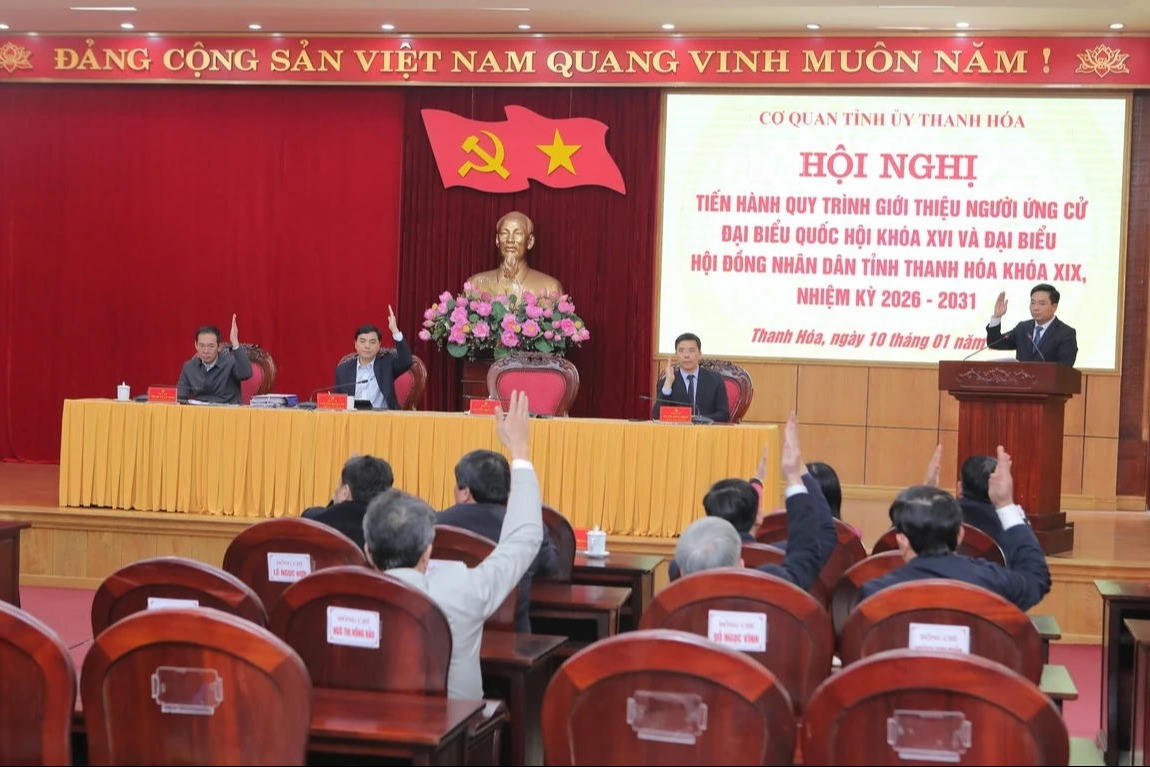 Bí thư Tỉnh ủy Thanh Hóa Nguyễn Doãn Anh được giới thiệu ứng cử đại biểu Quốc hội khóa XVI