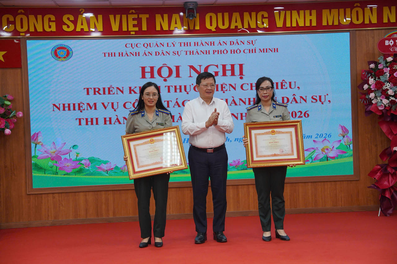 Thi hành án dân sự TP HCM hoàn thành và vượt chỉ tiêu Quốc hội giao năm 2025