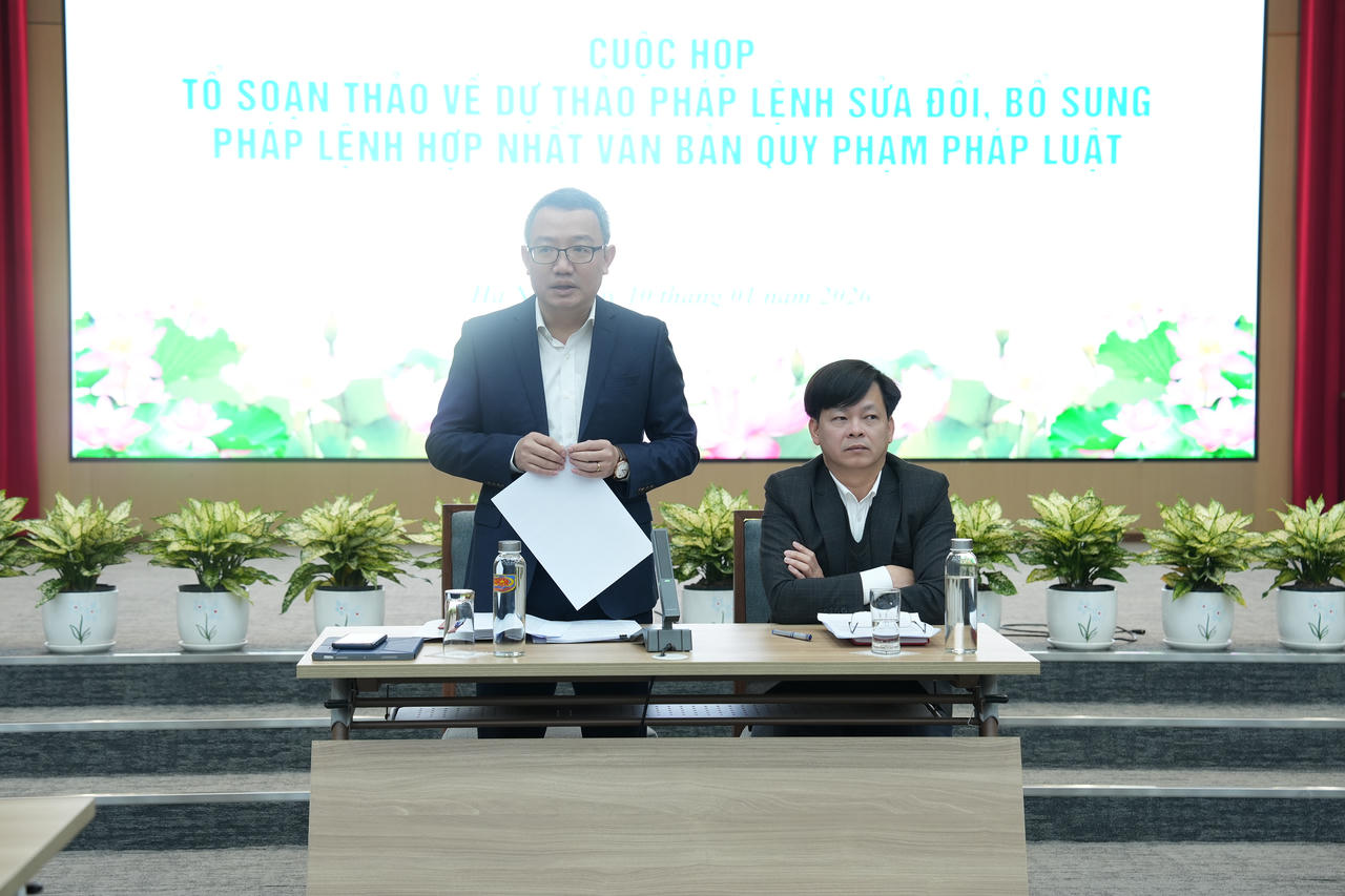 Sửa đổi Pháp lệnh Hợp nhất VBQPPL: Phải bảo đảm thuận tiện trong tra cứu, tiếp cận và áp dụng pháp luật