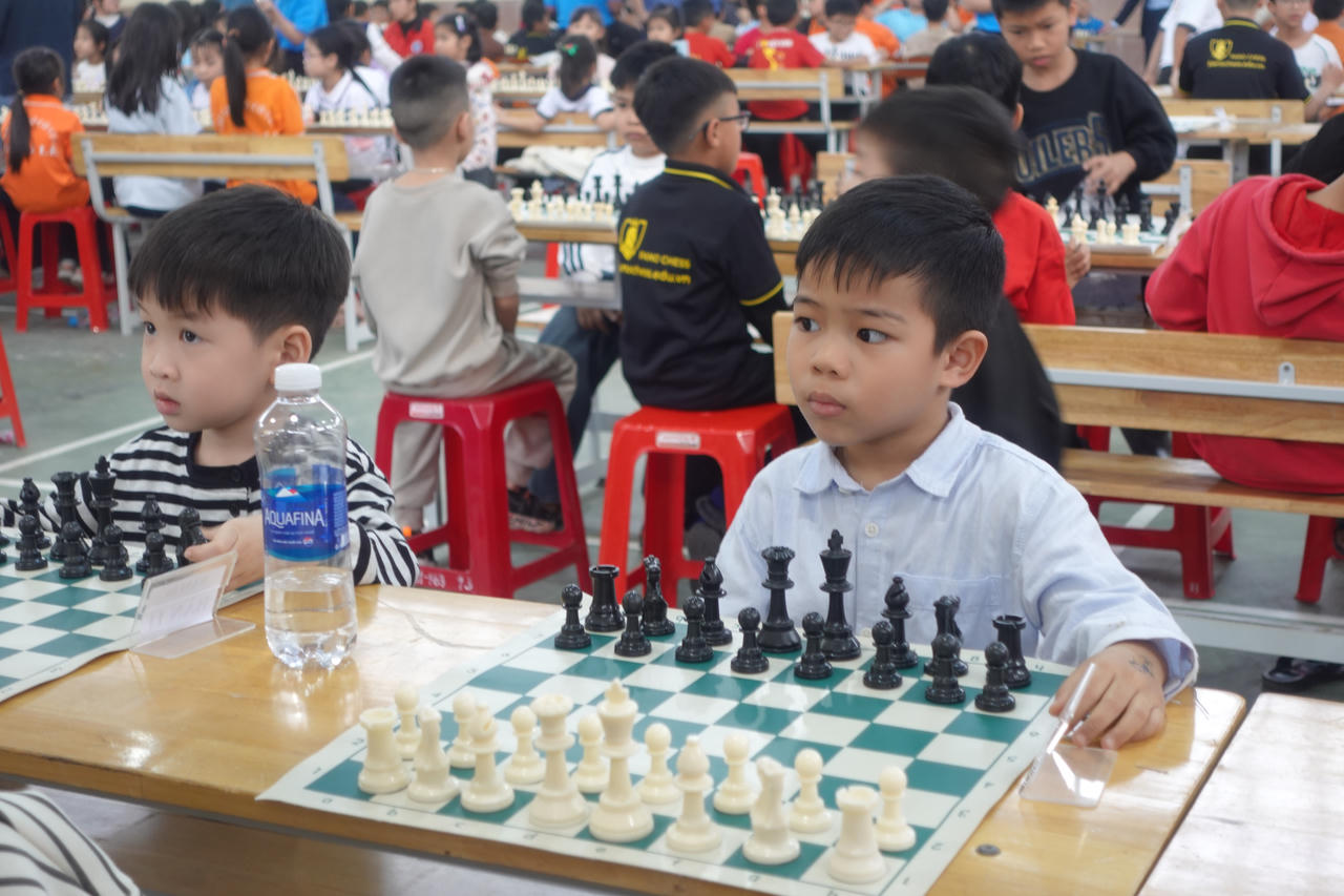 Quảng Trị: Gần 400 kỳ thủ nhí tranh tài tại Giải Cờ vua Tài năng trẻ lần thứ 5
