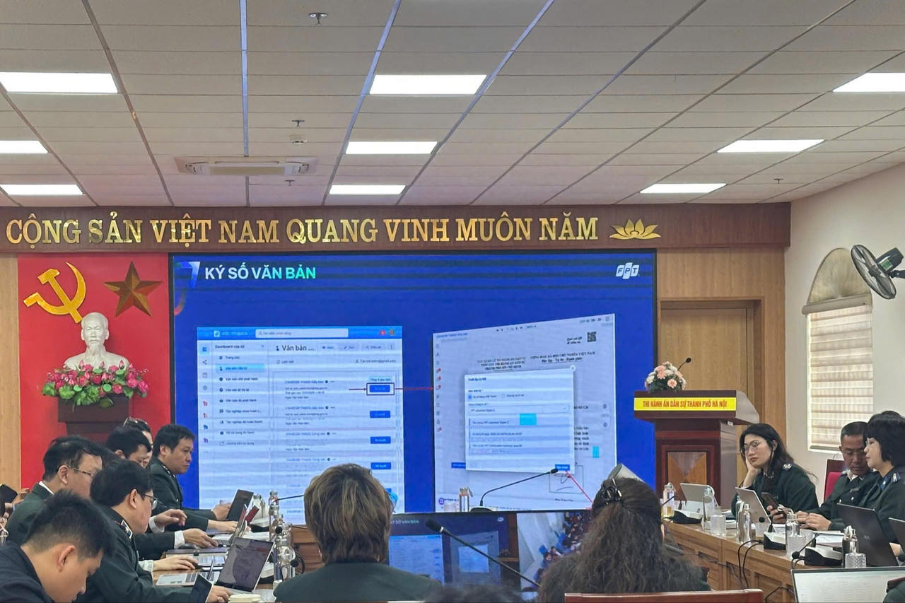 Nền tảng số Thi hành án dân sự: Sẵn sàng triển khai toàn quốc từ ngày 20/1 Nền tảng số Thi hành án dân sự: Sẵn sàng triển khai toàn quốc từ ngày 20/1