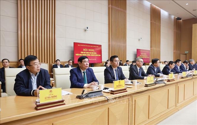 Hội nghị triển khai nhiệm vụ năm 2026 của Ban Chấp hành Đảng bộ Chính phủ