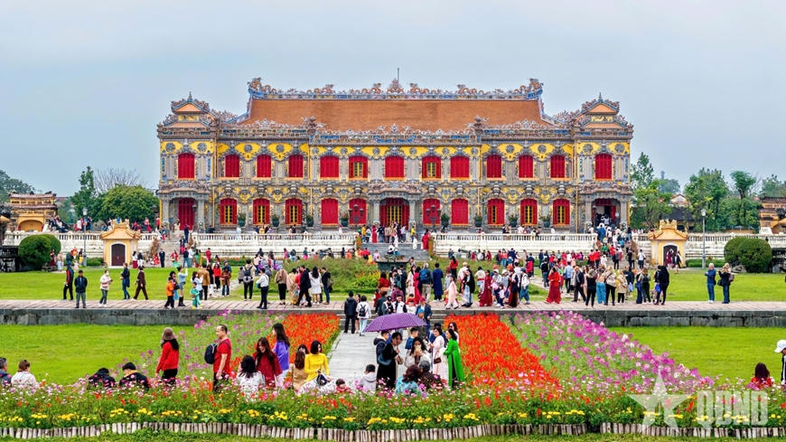 TP Huế đặt mục tiêu đón 7 - 7,5 triệu lượt khách du lịch năm 2026