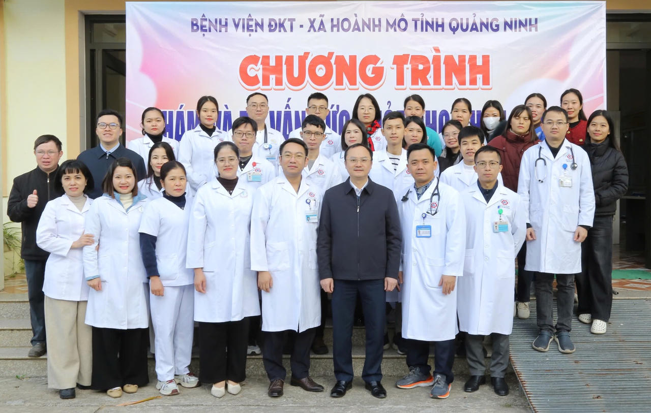 Bệnh viện Đa khoa Quảng Ninh: Góp phần chăm lo sức khỏe người dân, vùng sâu, vùng xa, biên giới