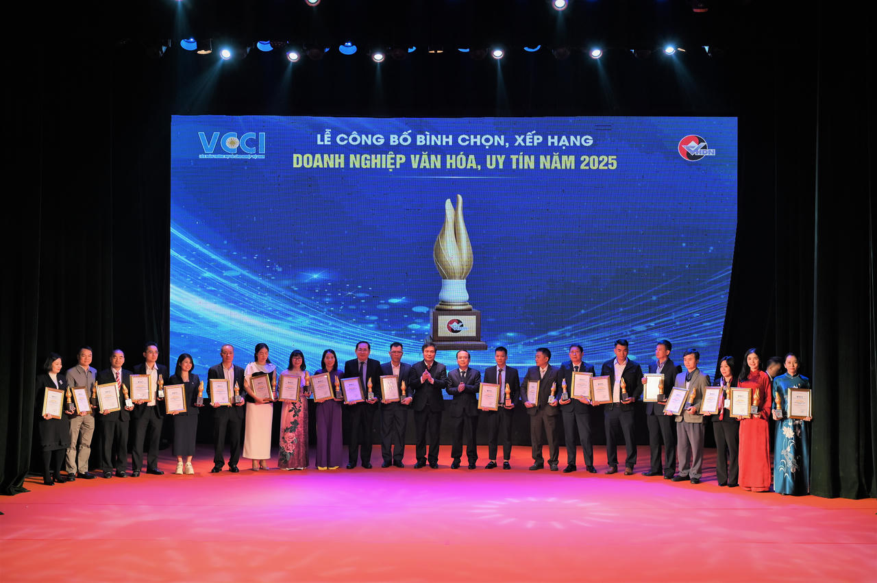 Vedan Việt Nam được vinh danh “Doanh nghiệp Văn hóa, Uy tín năm 2025”