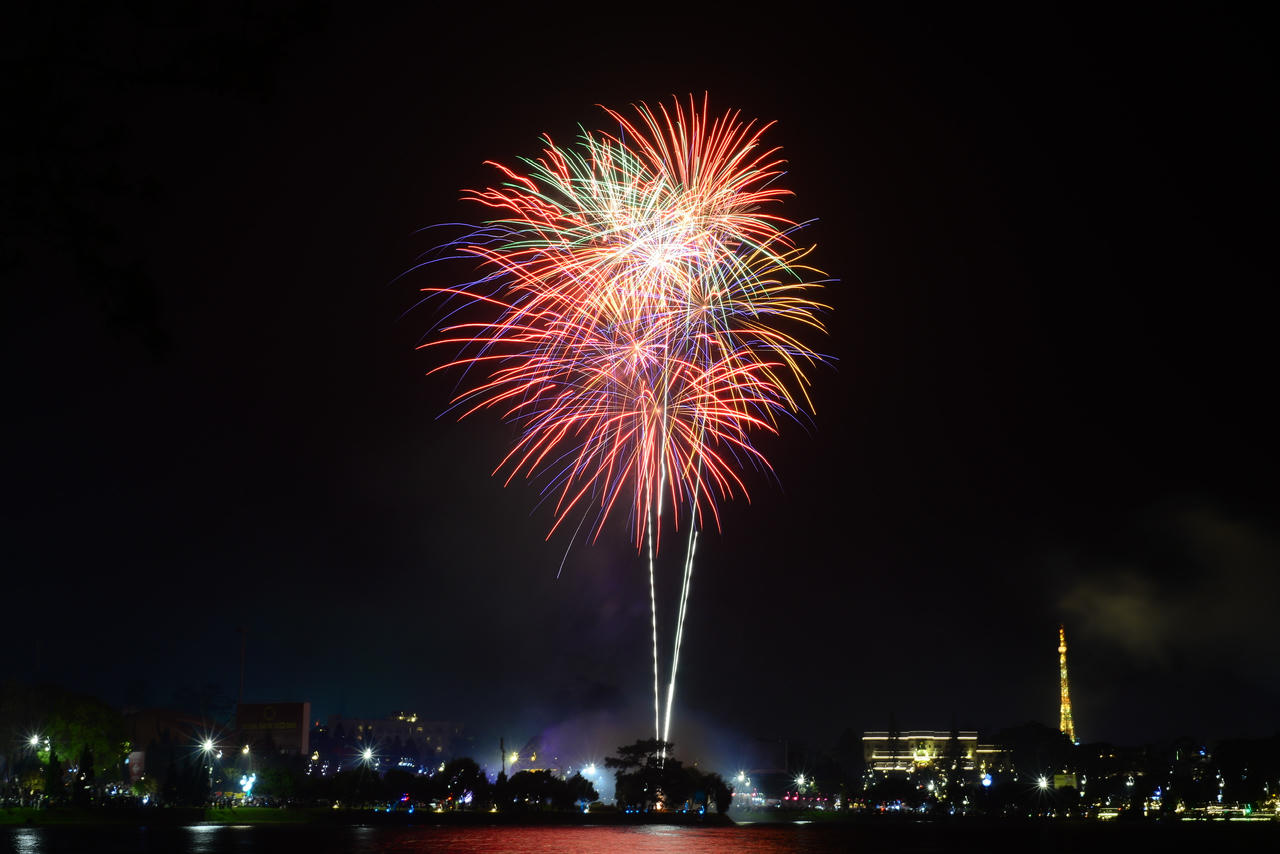 Lâm Đồng dự kiến bắn pháo hoa 12 điểm thuộc 11 xã, phường dịp Tết Nguyên đán