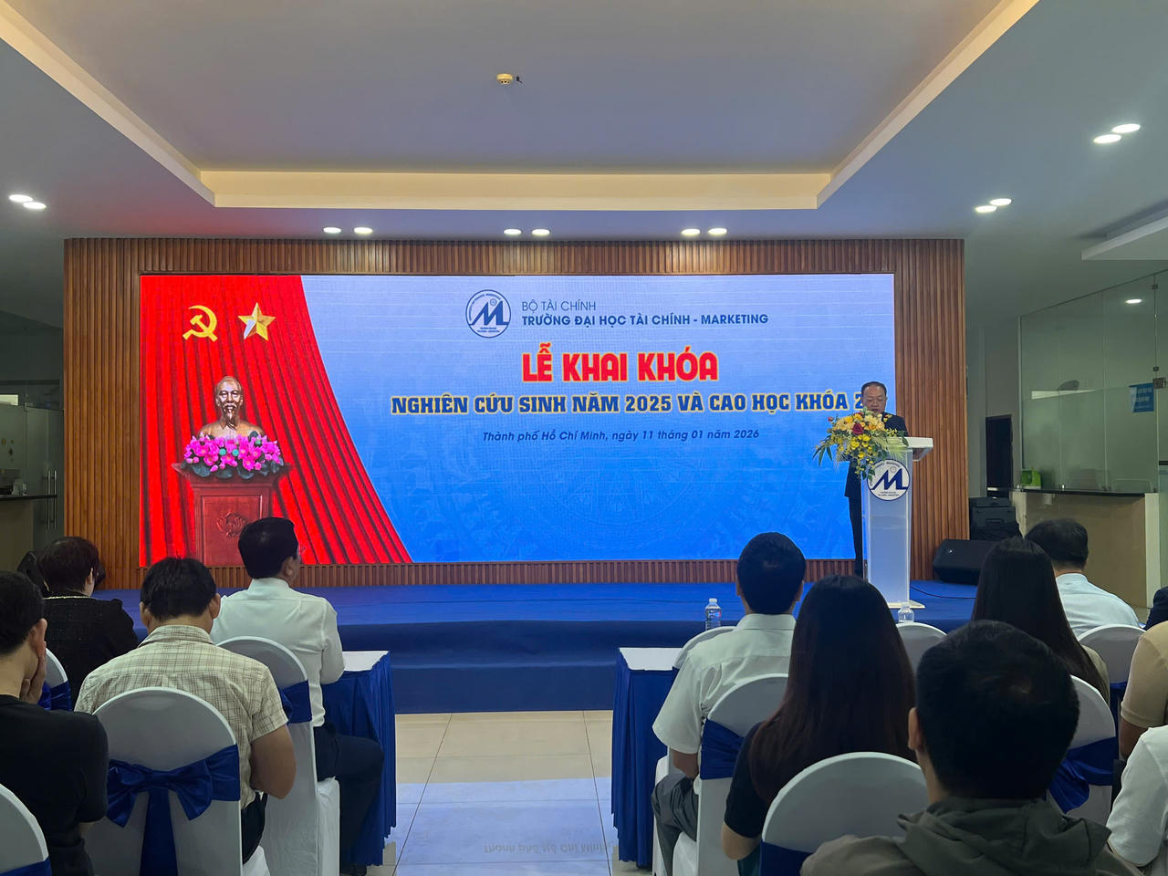 UFM tổ chức Lễ khai giảng nghiên cứu sinh và cao học khóa 24