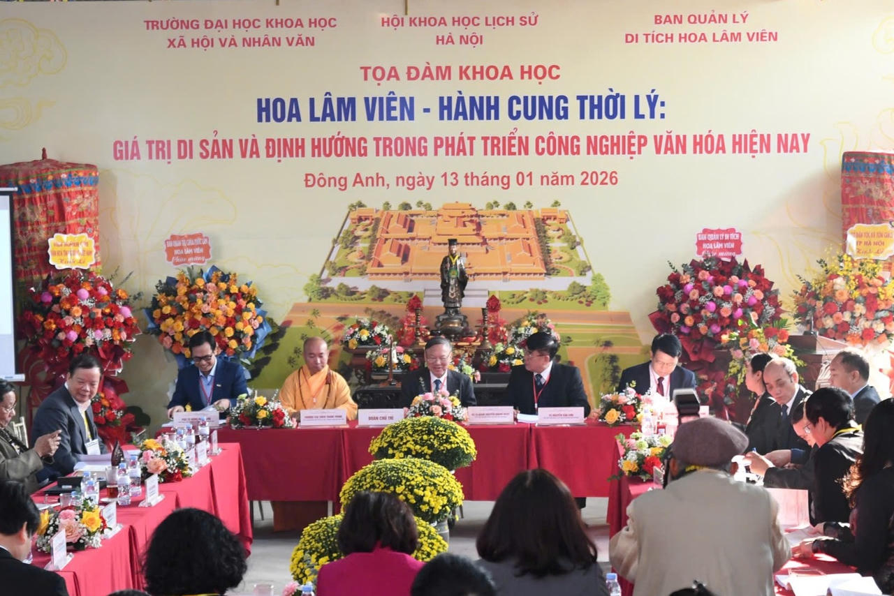 Hoa Lâm Viên - hành cung thời Lý với giá trị di sản và định hướng trong phát triển công nghiệp văn hóa 