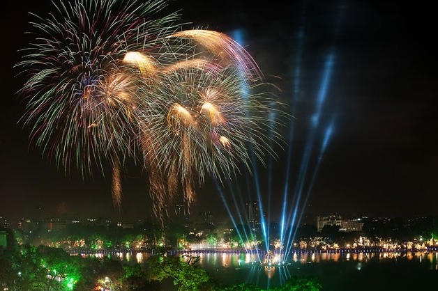 Hà Nội sẽ bắn pháo hoa chào mừng thành công Đại hội XIV của Đảng