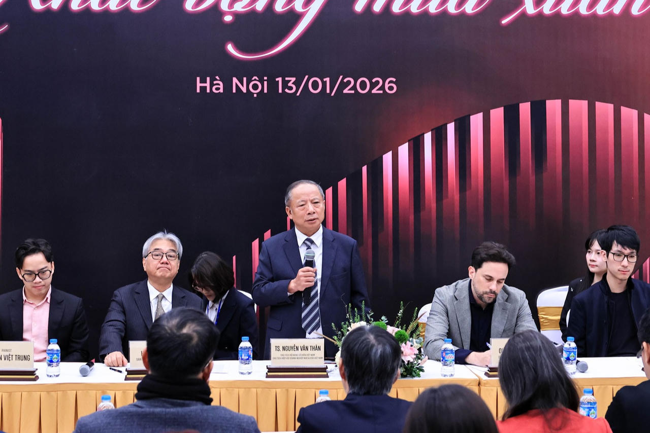 Hòa nhạc 'Khát vọng mùa xuân' chào mừng Đại hội đại biểu toàn quốc lần thứ XIV của Đảng