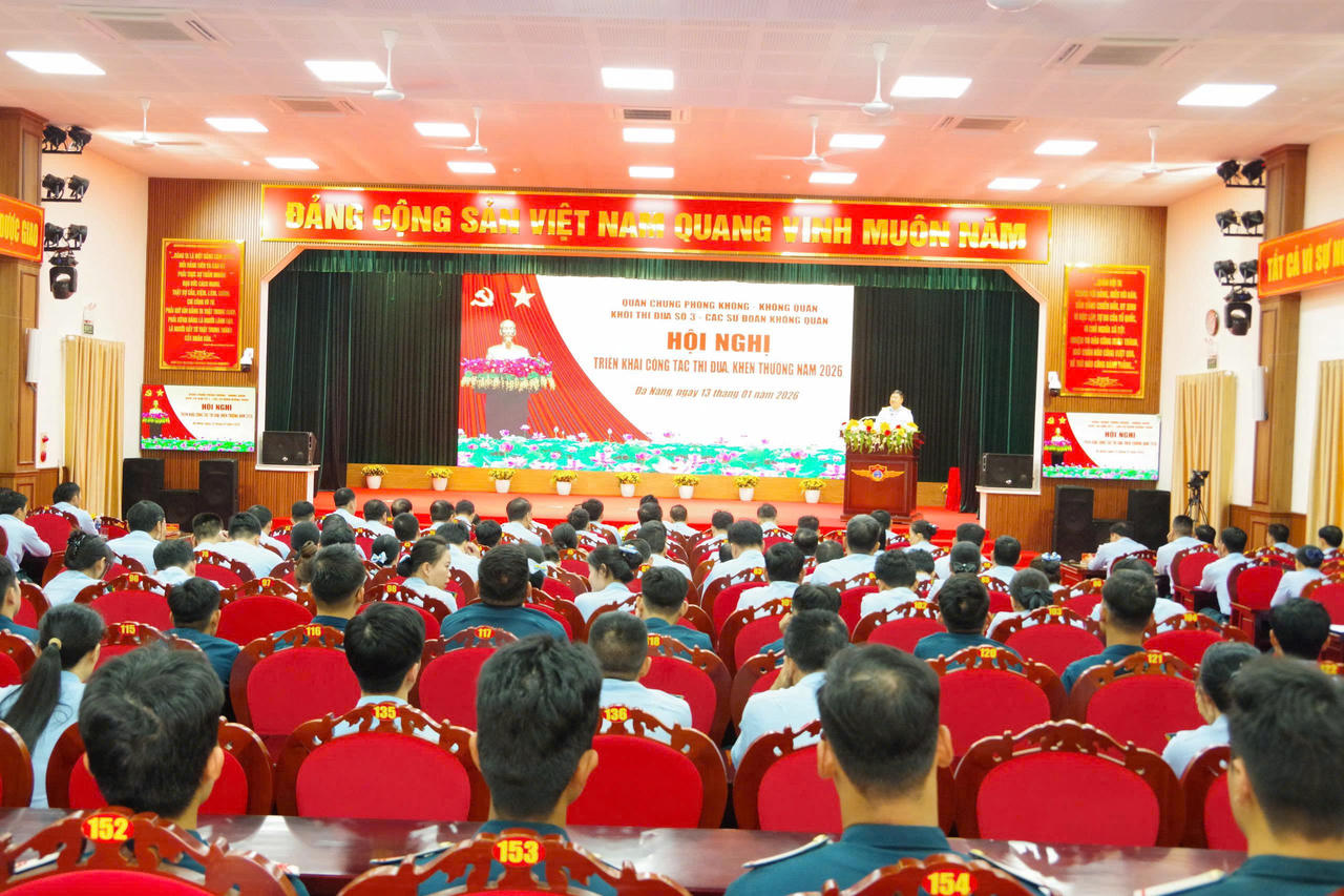 Khối thi đua số 3, Quân chủng Phòng không - Không quân triển khai phong trào thi đua Quyết thắng năm 2026