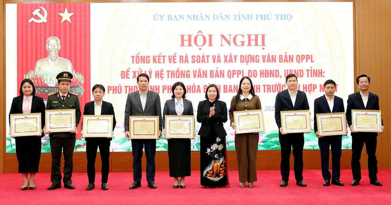 Phú Thọ “làm sạch” văn bản quy phạm pháp luật sớm hơn 15 tháng