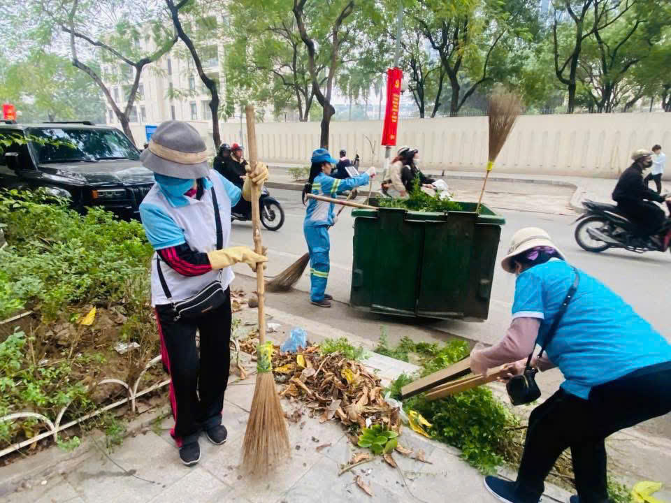 Phụ nữ Thủ đô sôi nổi các hoạt động chào mừng Đại hội XIV của Đảng