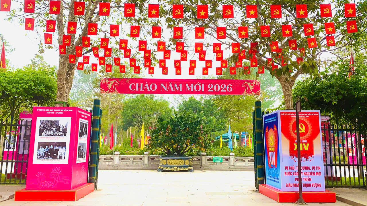 Người dân quê Bác hướng về Đại hội đại biểu toàn quốc lần thứ XIV của Đảng