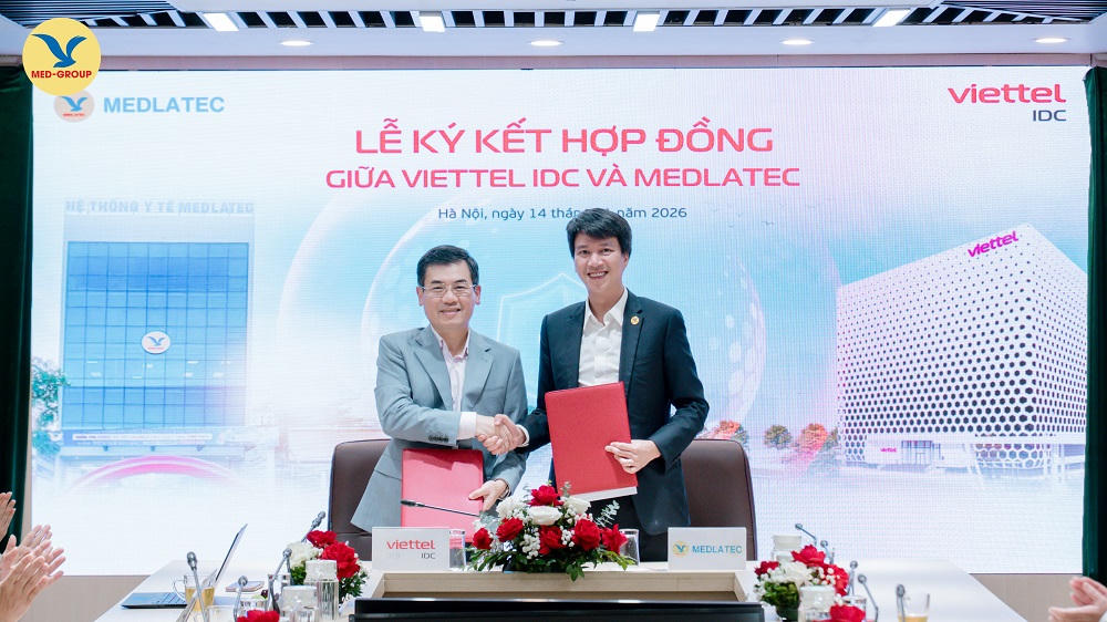 MEDLATEC Group và Viettel IDC ký kết hợp tác chiến lược: Thiết lập “lá chắn số” bảo vệ tuyệt đối dữ liệu người bệnh