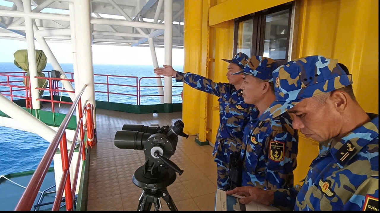 Nhà giàn DK1: Sôi nổi khí thế thi đua hướng tới Đại hội Đảng toàn quốc lần thứ XIV