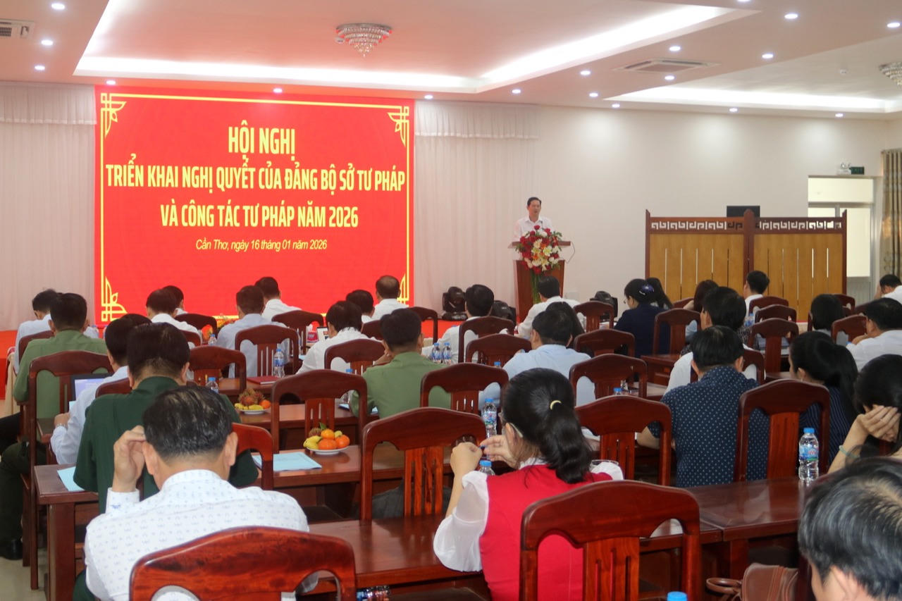 Tư pháp Cần Thơ góp phần ổn định môi trường pháp lý, phát triển kinh tế, xã hội địa phương