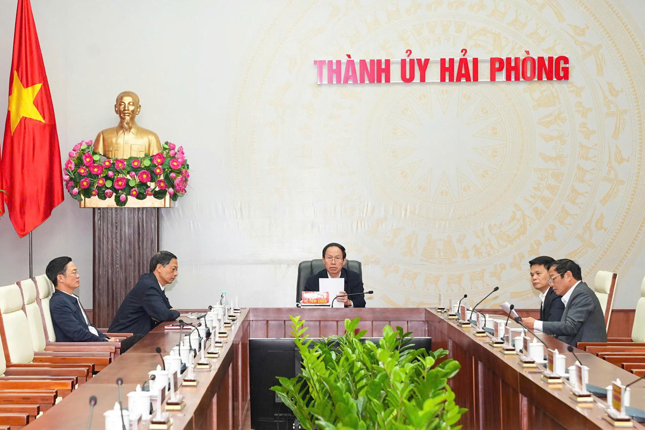 Thường trực Thành ủy Hải Phòng hoàn tất quy trình giới thiệu người ứng cử đại biểu HĐND thành phố khóa XVII