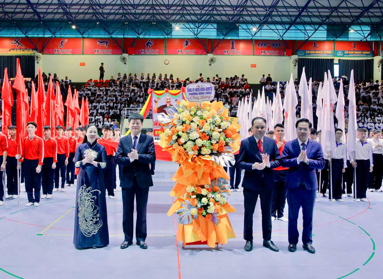 Phường Đông Triều (Quảng Ninh): Khai mạc Đại hội thể dục thể thao chào mừng các ngày lễ lớn của đất nước