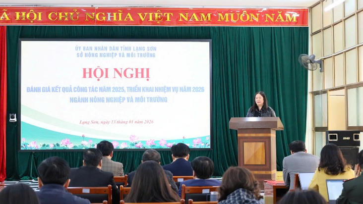 Sở Nông nghiệp và Môi trường  Lạng Sơn triển khai nhiệm vụ năm 2026
