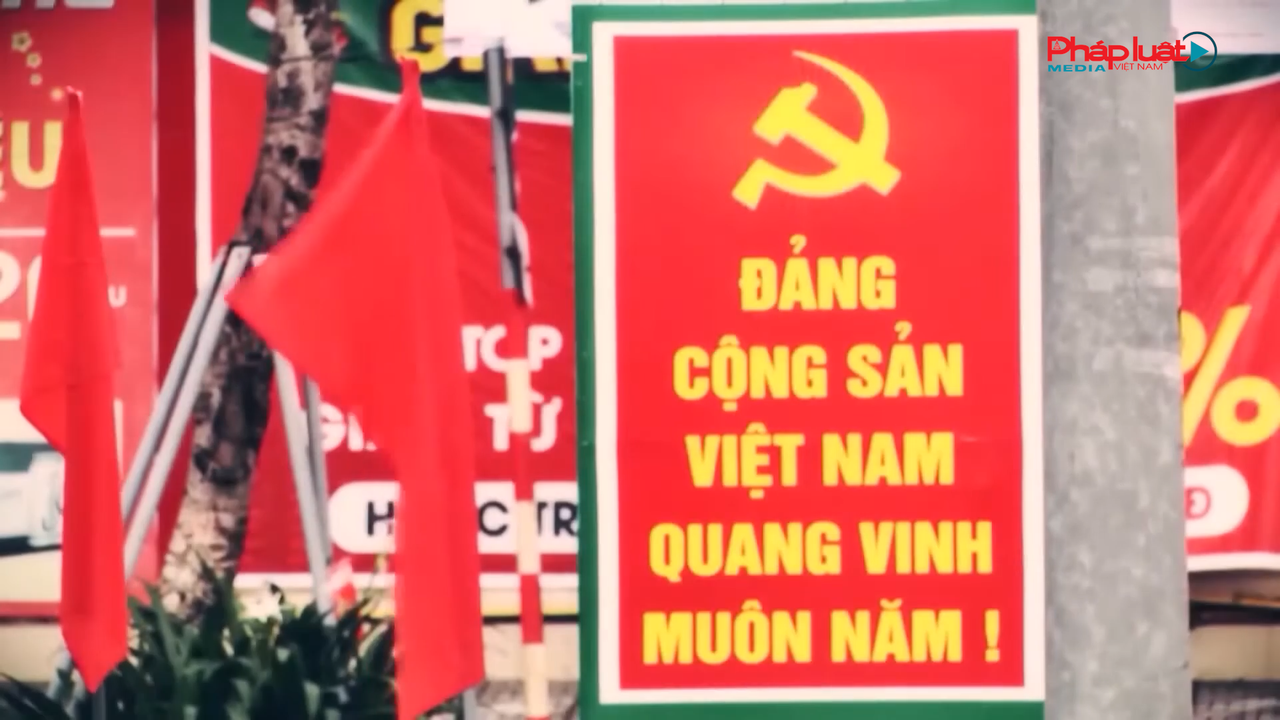 Cả nước rực rỡ cờ hoa, náo nức chào mừng Đại hội Đảng lần thứ XIV