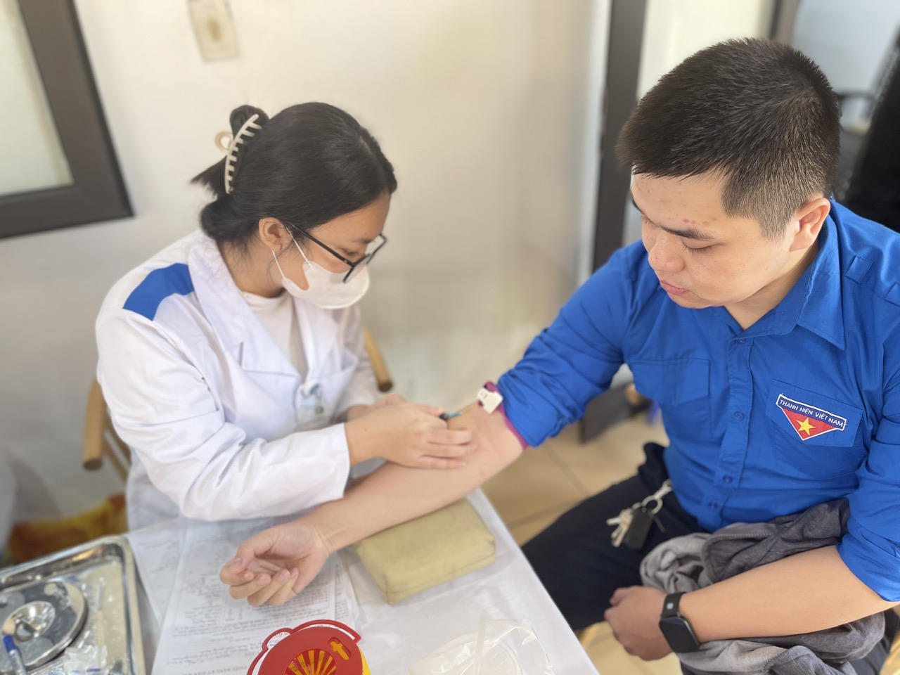 Hiến máu đầu xuân nhân lên hạnh phúc