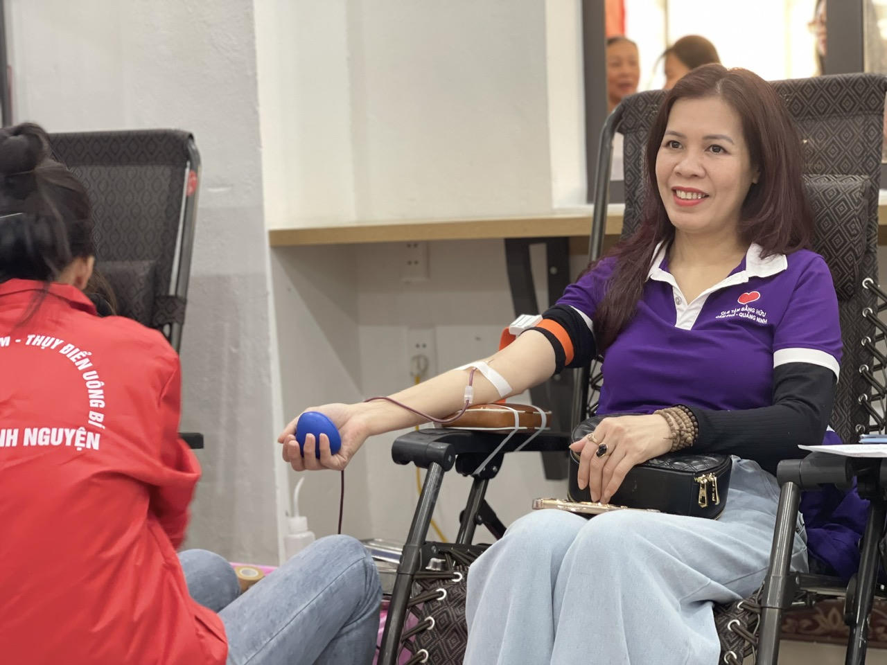 Hiến máu đầu xuân nhân lên hạnh phúc