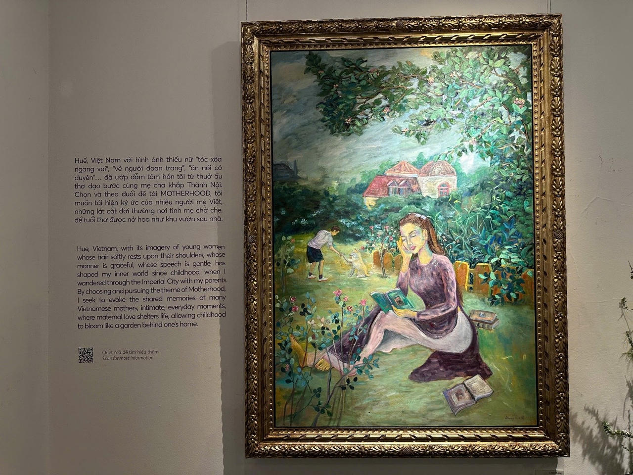 Triển lãm tranh 'Mộng giữa chiều hoa' của họa sĩ Lê Trang