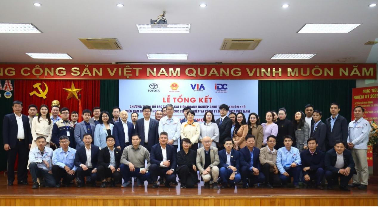 Toyota Việt Nam hỗ trợ 5 nhà cung cấp tiết kiệm 3 tỷ đồng/năm