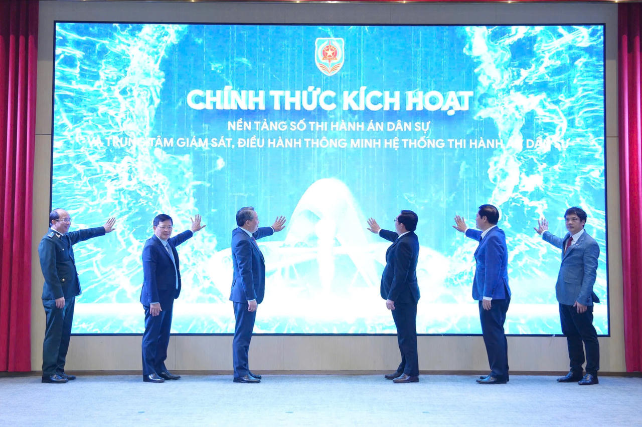 Vận hành toàn quốc Nền tảng số Thi hành án dân sự: Cuộc cách mạng chuyển đổi số trong công tác thi hành án dân sự