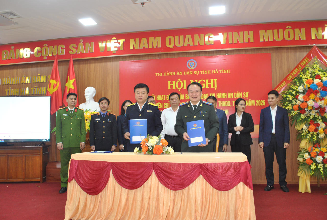 Ban Chỉ đạo THADS Hà Tĩnh: Điểm tựa điều phối, tháo gỡ 'nút thắt' nâng cao hiệu quả thi hành án