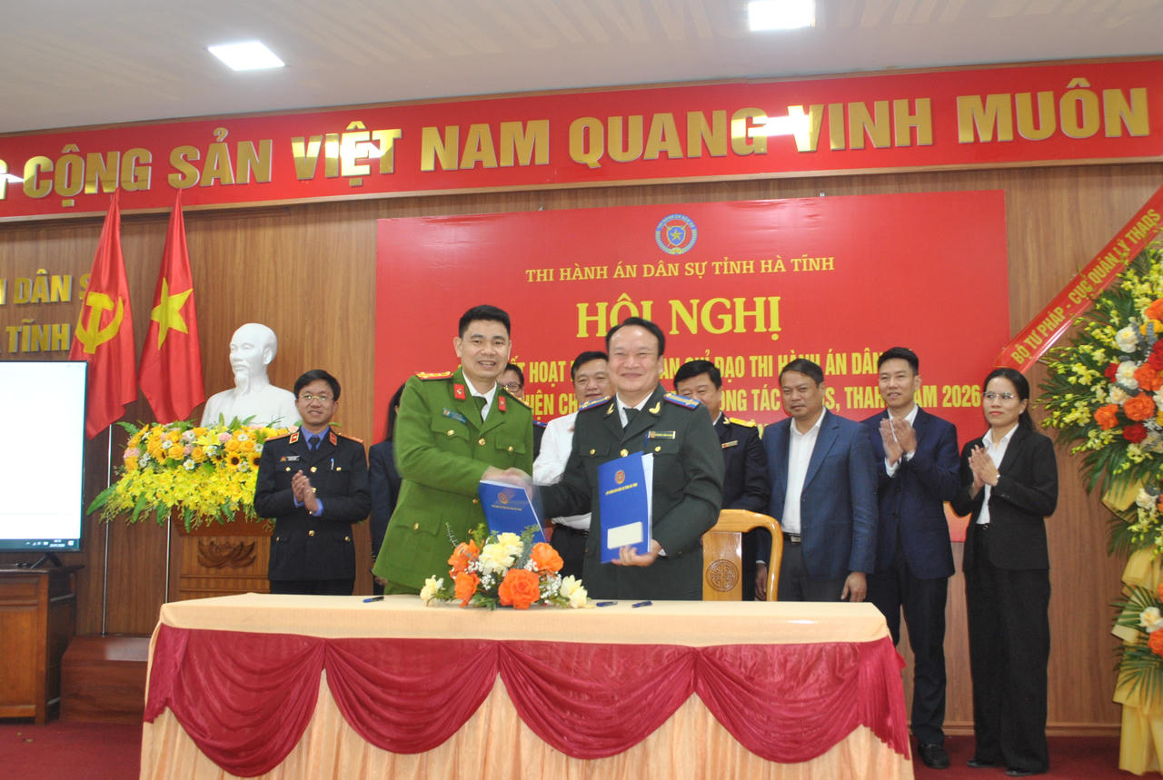 Ban Chỉ đạo THADS Hà Tĩnh: Điểm tựa điều phối, tháo gỡ 'nút thắt' nâng cao hiệu quả thi hành án